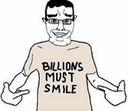 billionsmustsmile static emote for Discord, Twitch and Slack