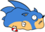biblicallyaccuratesonic emote for Discord