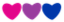 biHearts emote for Discord