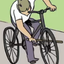 bikeStick emote for Discord