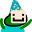 birthdayHat emote for Discord