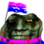 bisexual emote for Discord