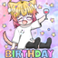BirthdayGal emote for Discord