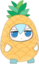 cirnoPineapple emote for Discord