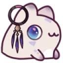 citlalicatStare static emote for Discord, Twitch and Slack