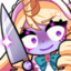 cinamoncuneSORAKAKNIFE emote for Discord