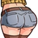 CindyButt static emote for Discord, Twitch and Slack