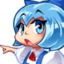 cirnoPoint emote for Discord