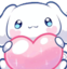 cinnamorollLove emote for Discord
