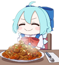 cirnoPasta static emote for Discord, Twitch and Slack