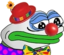 Clownge emote for Discord
