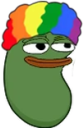 clownBean static emote for Discord, Twitch and Slack