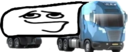 cluelessDeliveryTruck static emote for Discord, Twitch and Slack