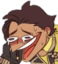 claudewheeze emote for Discord
