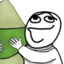 cluelessHug emote for Discord