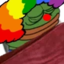 ClownBedge emote for Discord