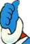 CluelessThumb emote for Discord