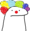 ClownWaiting emote for Discord