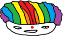 Clownshi static emote for Discord, Twitch and Slack
