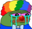 ClownDepressed emote for Discord