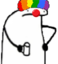 clownWaiting emote for Discord