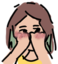 ClaraBlush emote for Discord