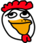 cluckless emote for Discord