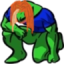 clarissaKneel emote for Discord