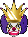 clownKing static emote for Discord, Twitch and Slack