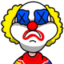 clownRIP emote for Discord