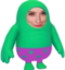 clainaFallGuy emote for Discord
