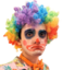 ClownFrown emote for Discord