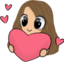 BytuceBIGHeart emote for Discord