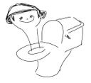 CBDToilet static emote for Discord, Twitch and Slack