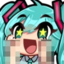 CensoredMiku emote for Discord