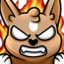 celina3Rage emote for Discord