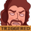 cembitriggered emote for Discord