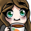 celina3Coffee emote for Discord