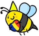CernBeeWise static emote for Discord, Twitch and Slack
