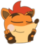 crashBlush emote for Discord