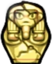 CrackedGoldSnake emote for Discord