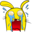 CRYbunny emote for Discord