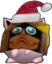 CrovyPuffFestive emote for Discord