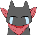 CryKat static emote for Discord, Twitch and Slack
