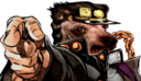 creatureJotaro static emote for Discord, Twitch and Slack