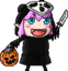 CrossHalloweenPixel emote for Discord