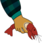 CrawfishGrab emote for Discord