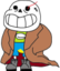 crazysans emote for Discord