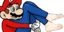 CuteMarioFeet emote for Discord