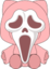 CuteGhostFacePlush emote for Discord